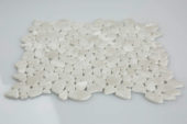 12X12 Light Grey Pebble Mosaic | Quality Carpet Inc.