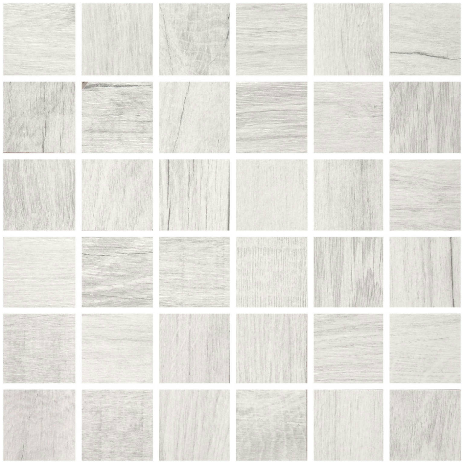 2X2 Sterling White Mosaic | Quality Carpet Inc.
