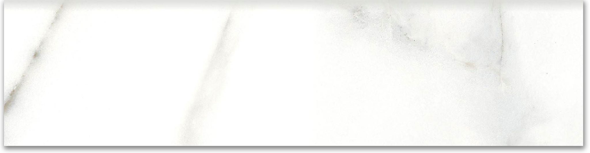 3X12 Calacatta Bullnose | Quality Carpet Inc.