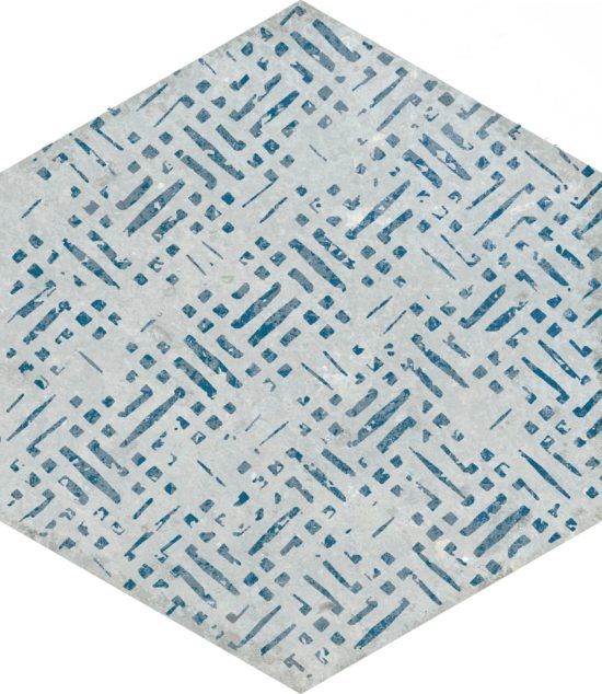Alma 5.5X6.3 Grey Decor Hexagon | Quality Carpet Inc.