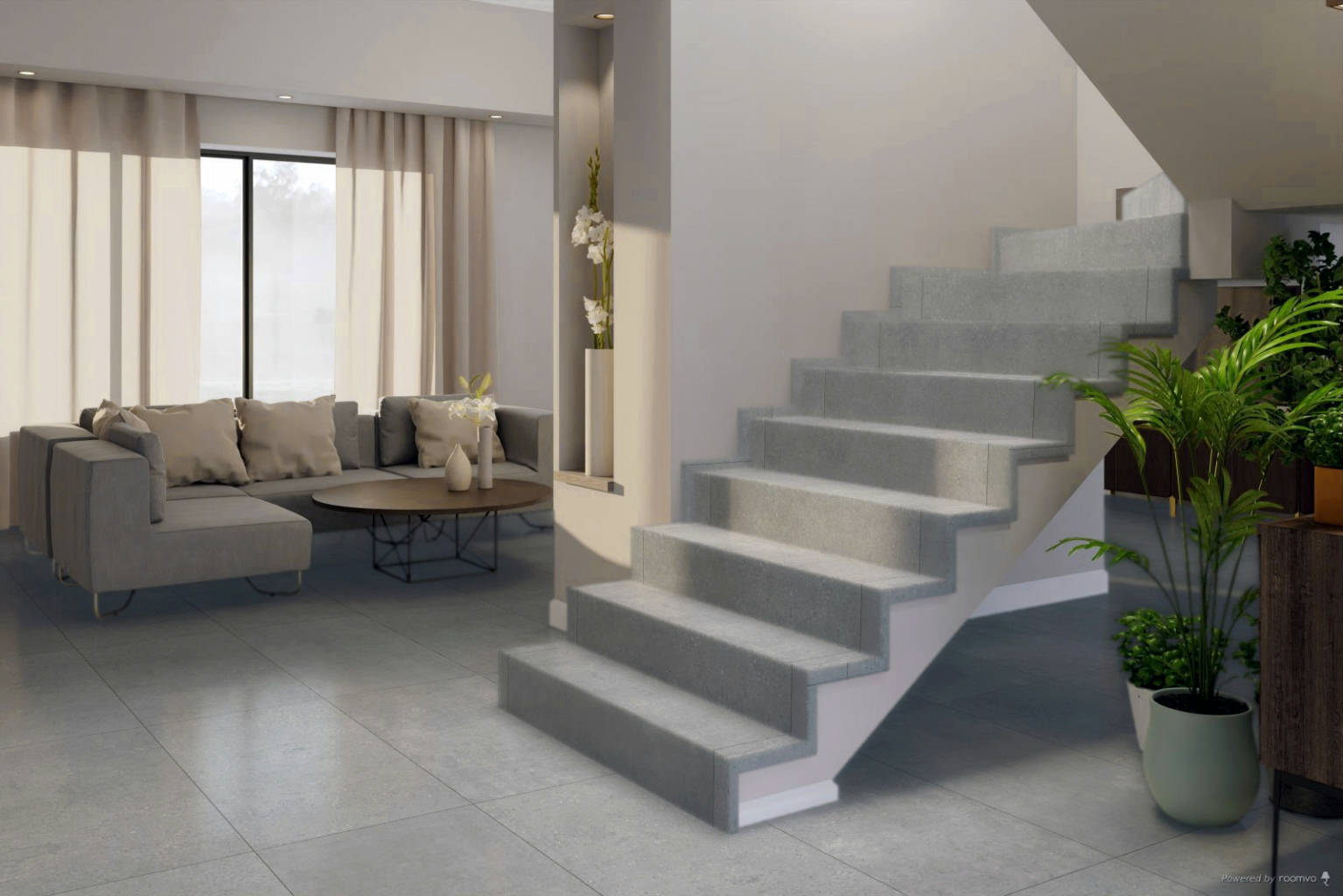 Ashland Grey 24x48 | Quality Carpet Inc.