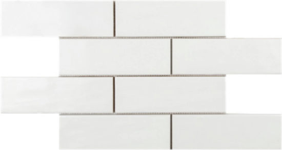 Brickwork Mosaic Matte Pearl | Quality Carpet Inc.
