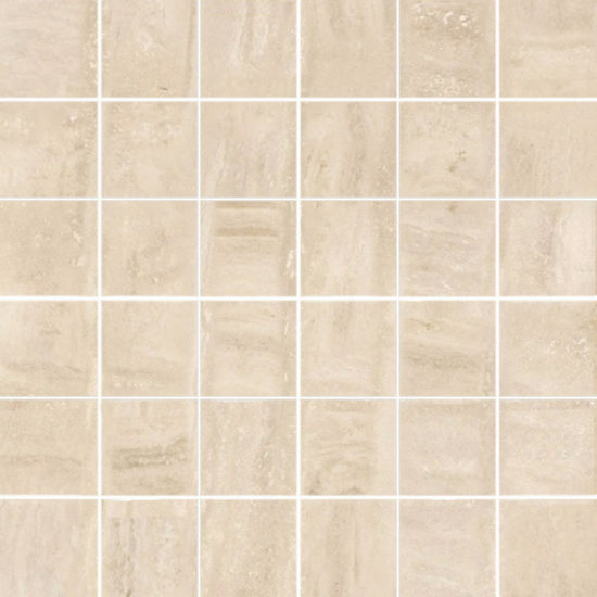 Crema Navona Polished 2X2 Mosaic | Quality Carpet Inc.