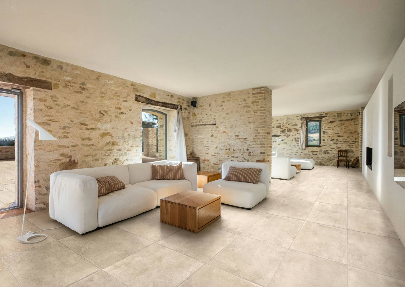 Elevation Dor Sand 24x24 | Quality Carpet Inc.