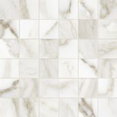Florence 2X2 Calacatta Matte Mosaic | Quality Carpet Inc.