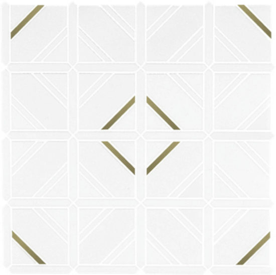 Golden Halo Mosaic | Quality Carpet Inc.