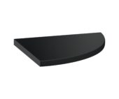 Marmiline Midnight 9x9 Corner Shelf | LA TERRA STONE