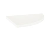 Marmiline Snow 9x9 Corner Shelf | LA TERRA STONE