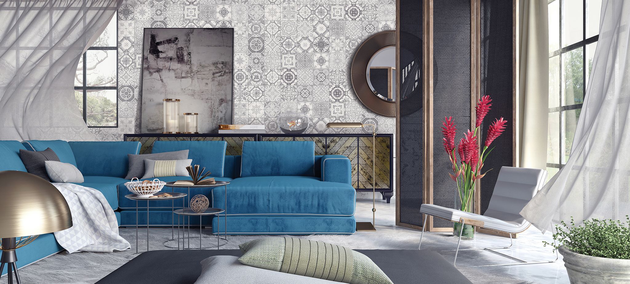 Marrakesh Grey Matte Mix 8x8 | Quality Carpet Inc.