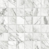 Milano Statuario Honed 2X2 Mosaic | Quality Carpet Inc.