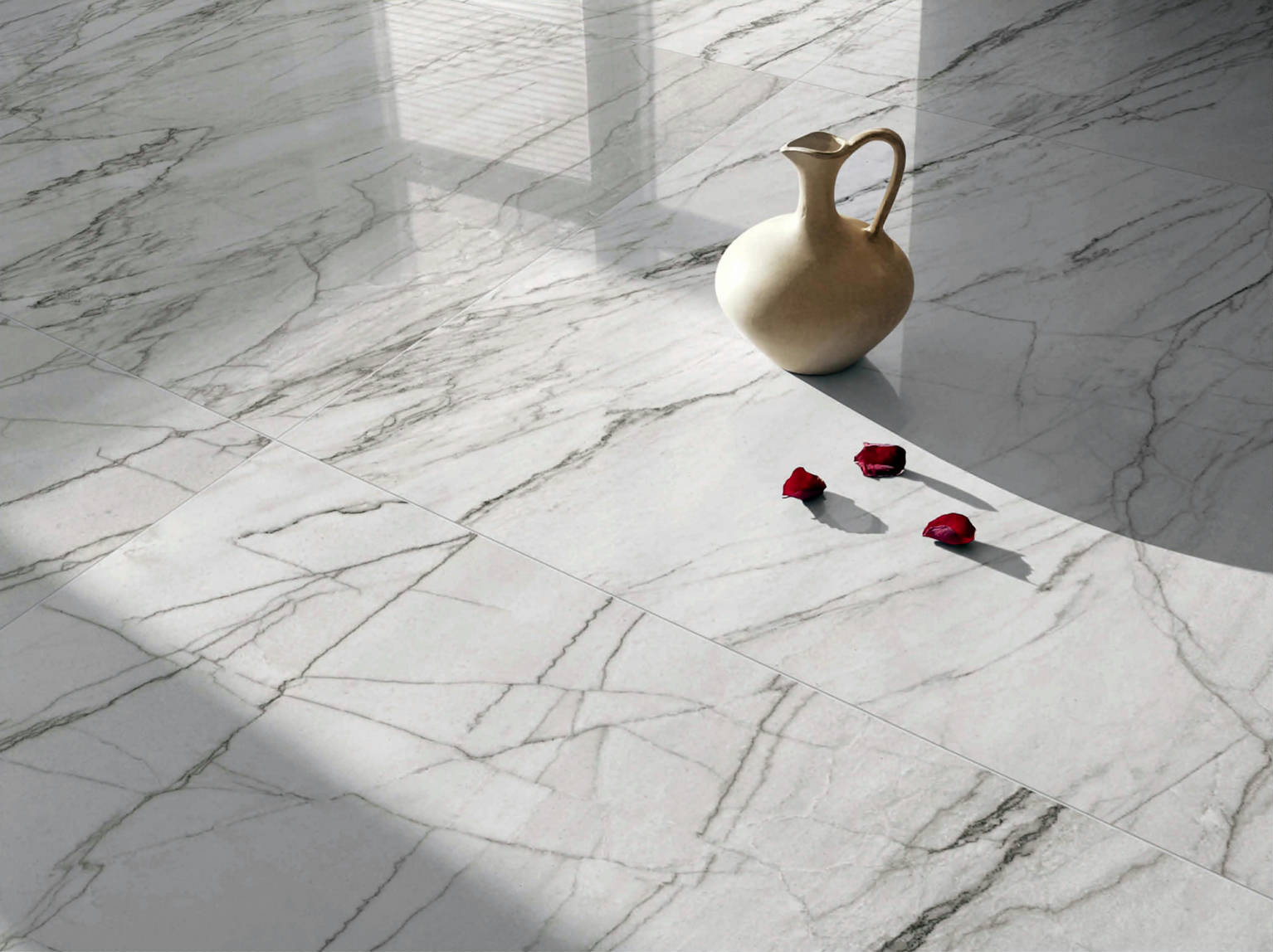 Mystique 24x48" Polished Glamour White 1 | Quality Carpet Inc.