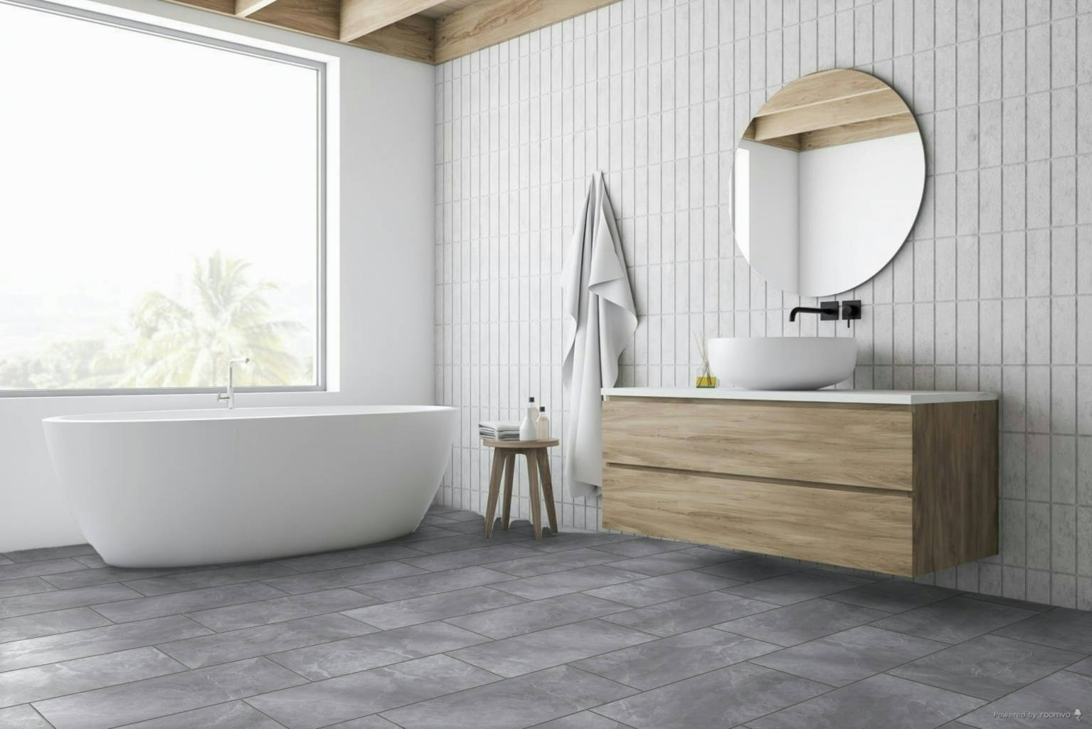 Ravello 12x24” Grey 1 | Quality Carpet Inc.