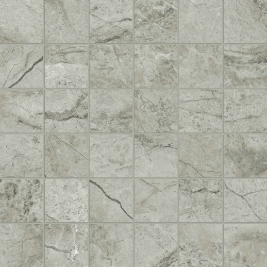 Roma Argento Honed 2X2 Mosaic | Quality Carpet Inc.