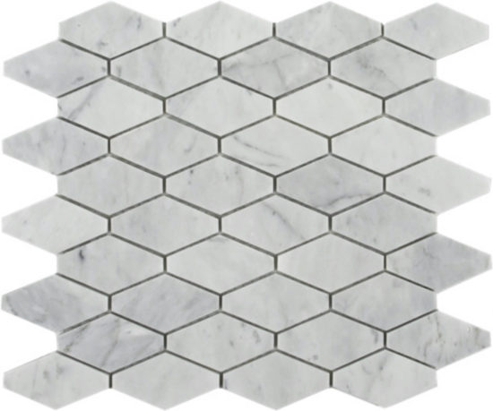 Solitaire Mosaic Carrara | Quality Carpet Inc.