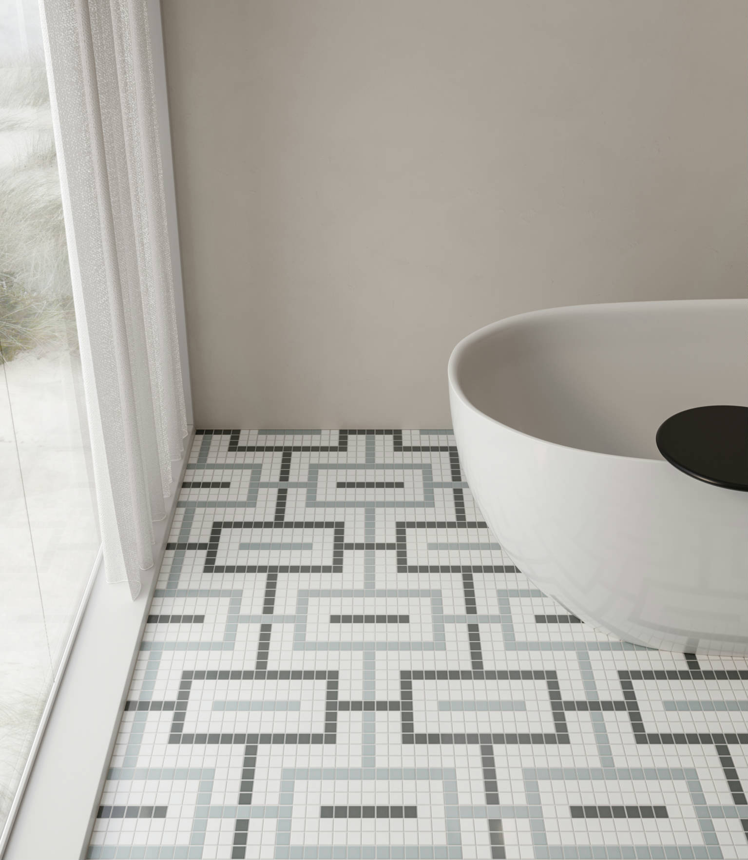Traditions Dawn Chain Mosaic 4 | Quality Carpet Inc.