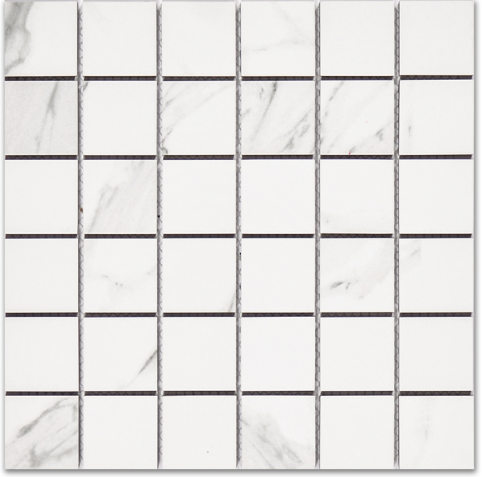 Treasure Statuario 2x2 Polished Mosaic | Quality Carpet Inc.