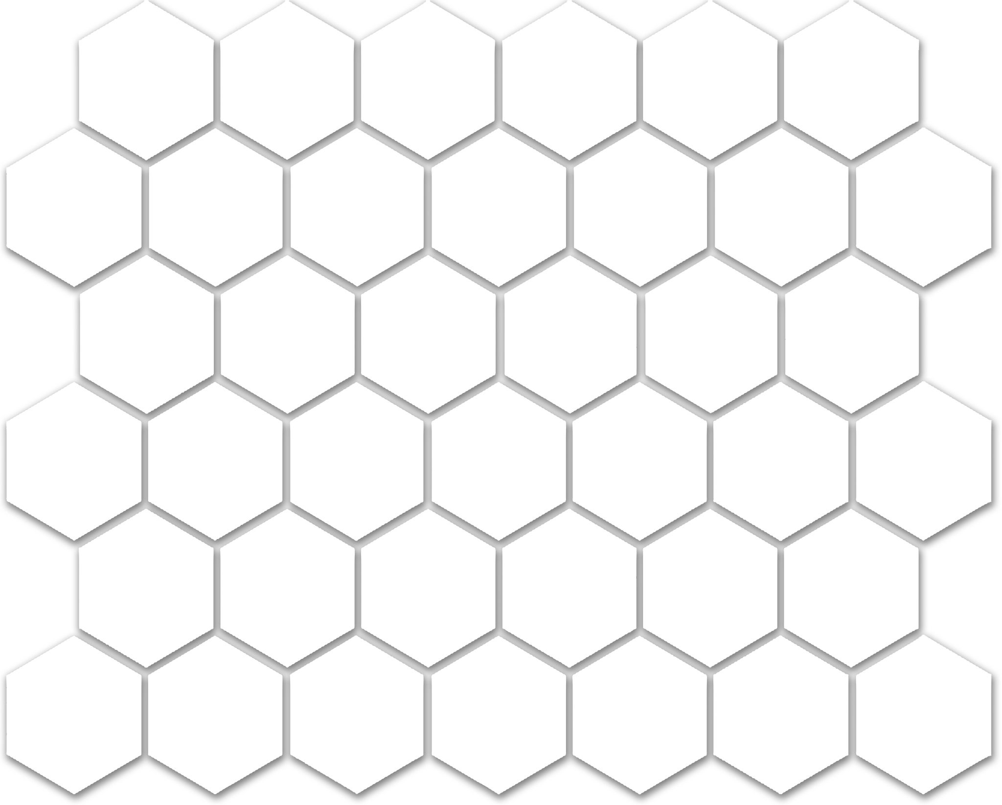 Treasure Ultimate Dolomite 2x2 Carved Hexagon Mosaic | Quality Carpet Inc.