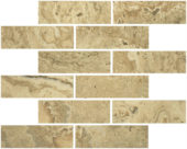 Walnut 2X6 Mosaic | Quality Carpet Inc.