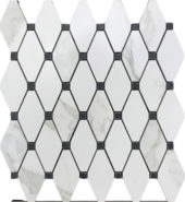 13x15 Calacatta Esagona Mosaic | LA TERRA STONE