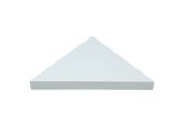 Dusty Pearl Shower Bench 26x18.63x3 | LA TERRA STONE