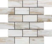 2"x4" Glazed Ceramic Beige Mix Rough Surface Mosaic | LA TERRA STONE