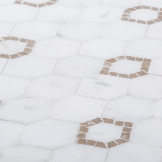 Daffodil Cream Mosaic | LA TERRA STONE