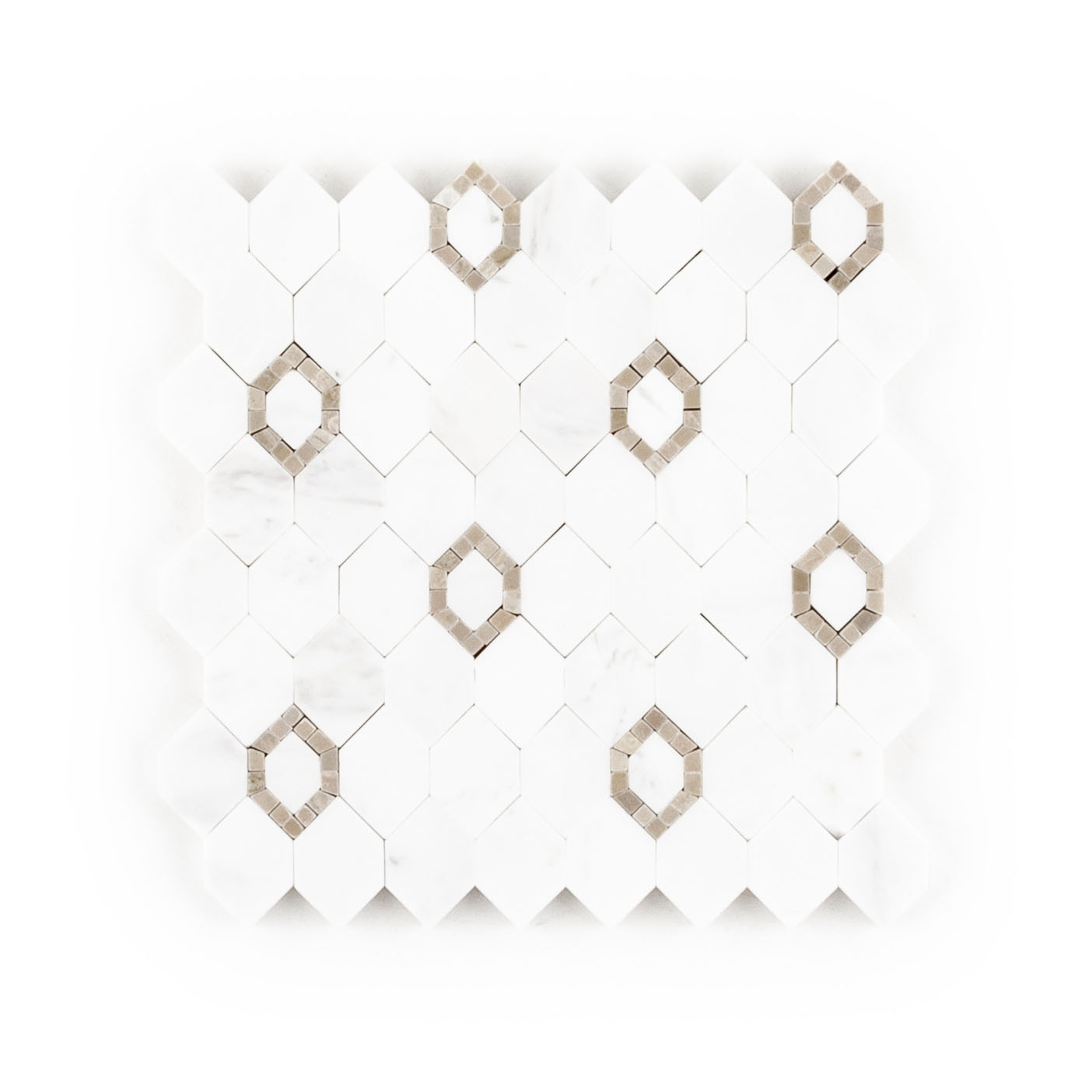 Daffodil Cream Mosaic | LA TERRA STONE