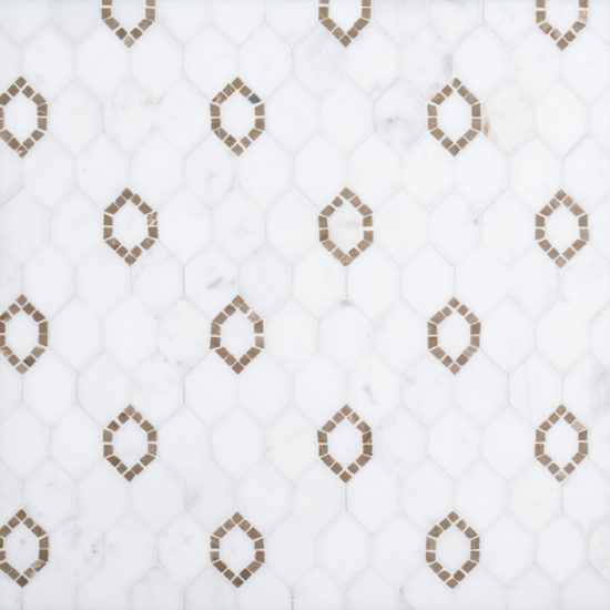 Daffodil Cream Mosaic | LA TERRA STONE