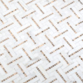 Gazebo Cream Mosaic | LA TERRA STONE