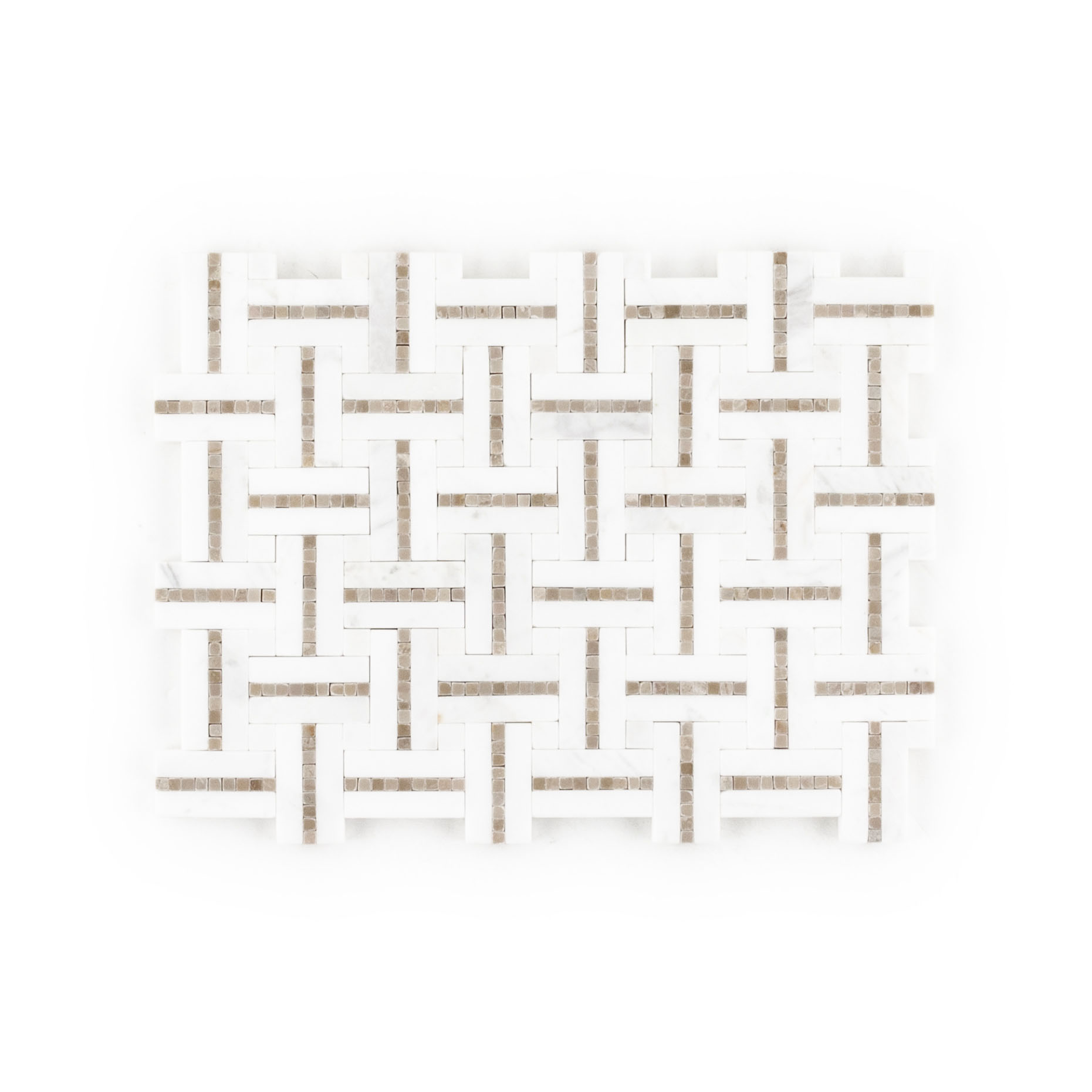 Gazebo Cream Mosaic | LA TERRA STONE