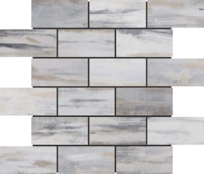 Slate Stone Beige Glazed Ceramic 2″x6″ Brick