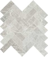 Apollo Argento 1.25x4 Herringbone Mosaic | LA TERRA STONE