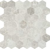 Apollo Argento 2 Hexagon Mosaic | LA TERRA STONE