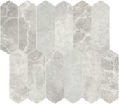 Apollo Argento 2x6 Picket Mosaic | LA TERRA STONE