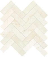 Avorio Crema 1.25x4 Herringbone Mosaic | LA TERRA STONE