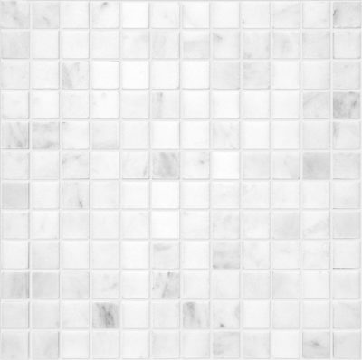 Bianco Venatino 1×1 Honed Mosaic