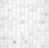 Bianco Venatino 1x1 Polished Mosaic | LA TERRA STONE