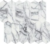Lilac Volta 2x6 Picket Mosaic | LA TERRA STONE