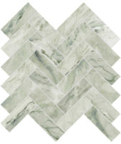 Moscato Argento 1.25x4 Herringbone Mosaic | LA TERRA STONE