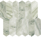 Moscato Argento 2x6 Picket Mosaic | LA TERRA STONE