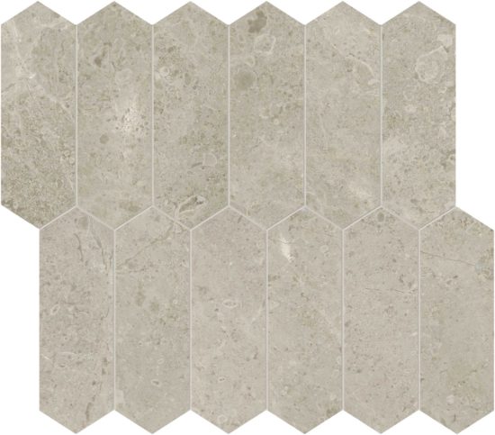 Ritz Gray 2x6 Picket Mosaic | LA TERRA STONE