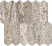 Silver Ash 2x6 Picket Mosaic | LA TERRA STONE