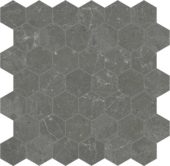Stark Carbon 2 Hexagon Mosaic | LA TERRA STONE