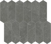 Stark Carbon 2x6 Picket Mosaic | LA TERRA STONE