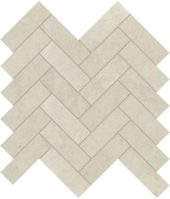 Tierra Halo 1.25x4 Herringbone Mosaic | LA TERRA STONE