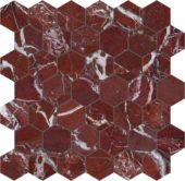 Tuscano Rosso 2 Hexagon Mosaic | LA TERRA STONE