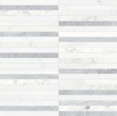 Utopio .5x6 Stacked Polar Mosaic | LA TERRA STONE