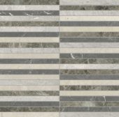 Utopio .5x6 Stacked Terra Mosaic | LA TERRA STONE