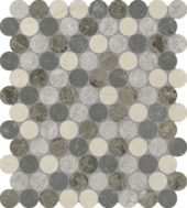 Utopio 1.25  Penny Round Terra  Mosaic | LA TERRA STONE
