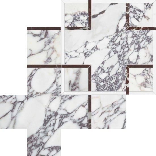 Utopio Schema Orchid Mosaic | LA TERRA STONE